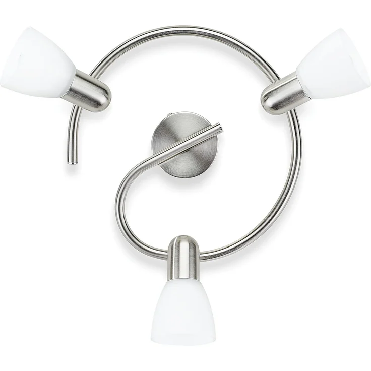 Philips burlap plate/spiral nickel 3x40W 230V