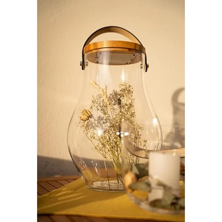 Krinner Lumix Deco Glass LED-Solarleuchte Bold – Bild 7