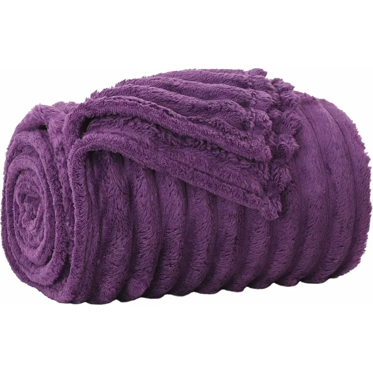 vidaXL Wohndecken 6 Stk. Lila 240 x 220 cm 8.76 Fleece 42016903 – Bild 4