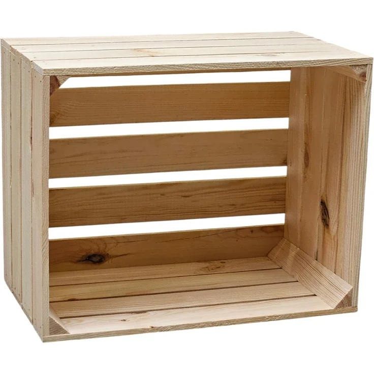 Holzkisten Obstkisten Natur 50 x 40 x 30 cm 3er Set – Bild 7