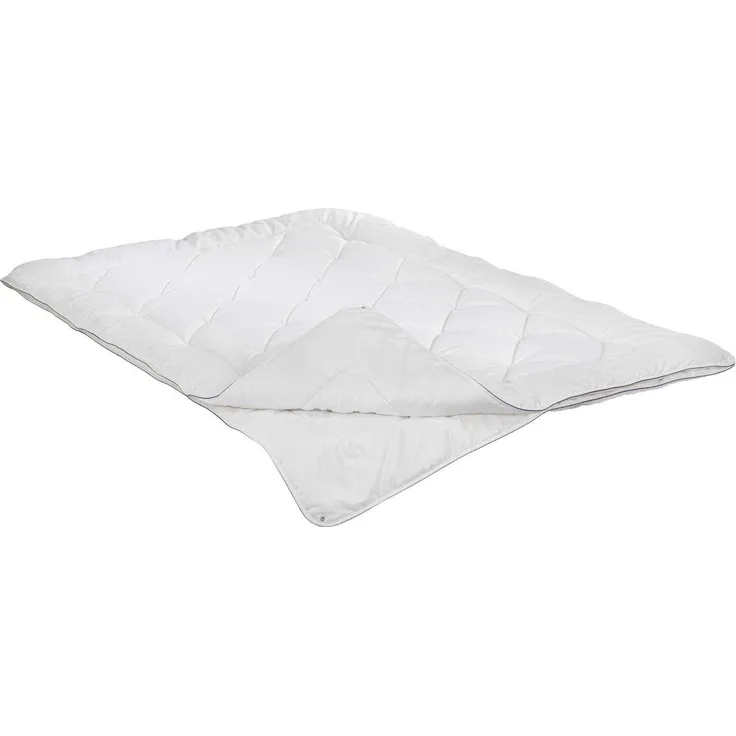 Badenia Irisette 4-Jahreszeiten-Steppbett Waschwolle, Größe 200x200 cm