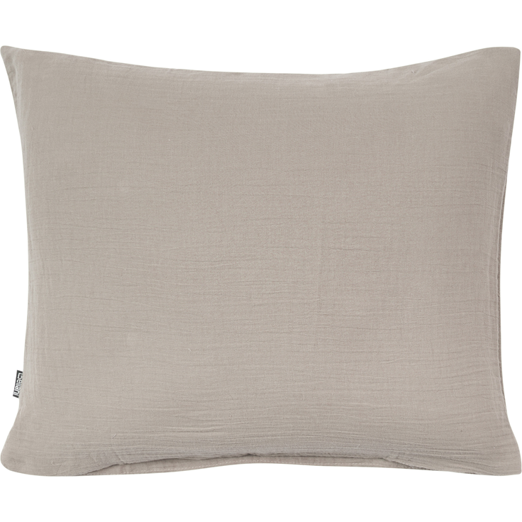 Bettwäsche-Set SUMNER Musselin 220x240 cm Taupe – Bild 6