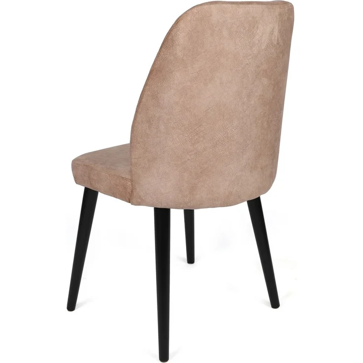 Skye Decor 'Dallas-523 V4' Stuhlset (4-teilig), Nerz / Schwarz, 50 x 90 x 49 cm – Bild 3
