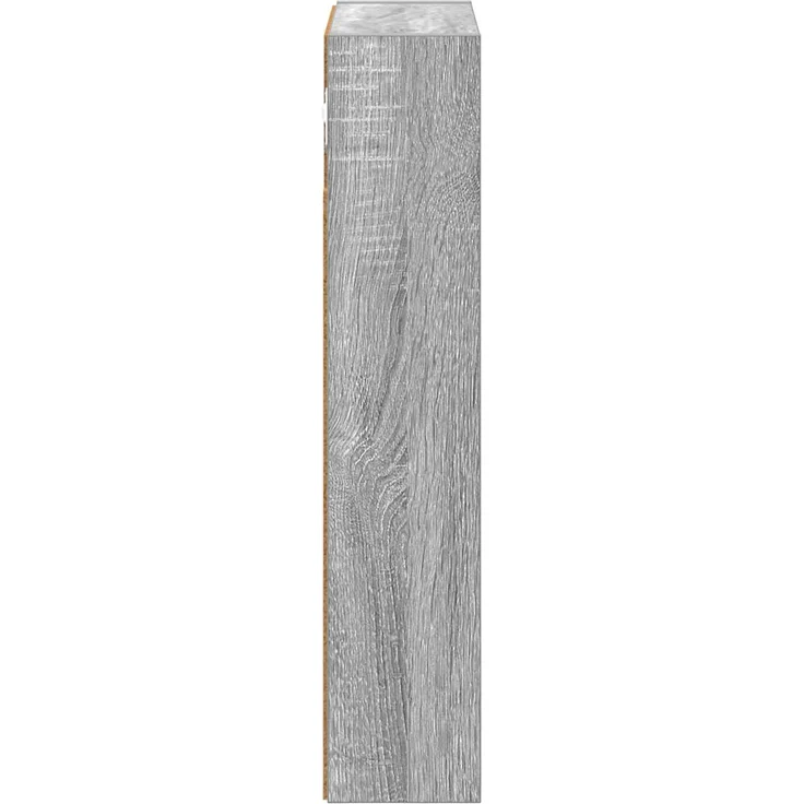 vidaXL Badezimmer-Wandschrank mit Regal Graues Sonoma 30 x 10 x 50 cm 889316 – Bild 5