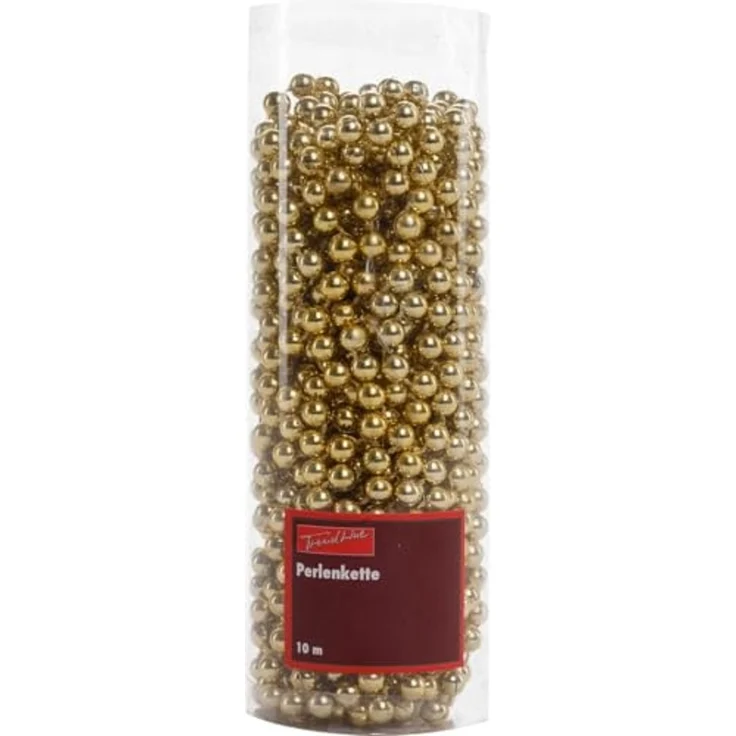 TrendLine Perlenkette bruchfest, langlebig 10 m gold – Bild 2