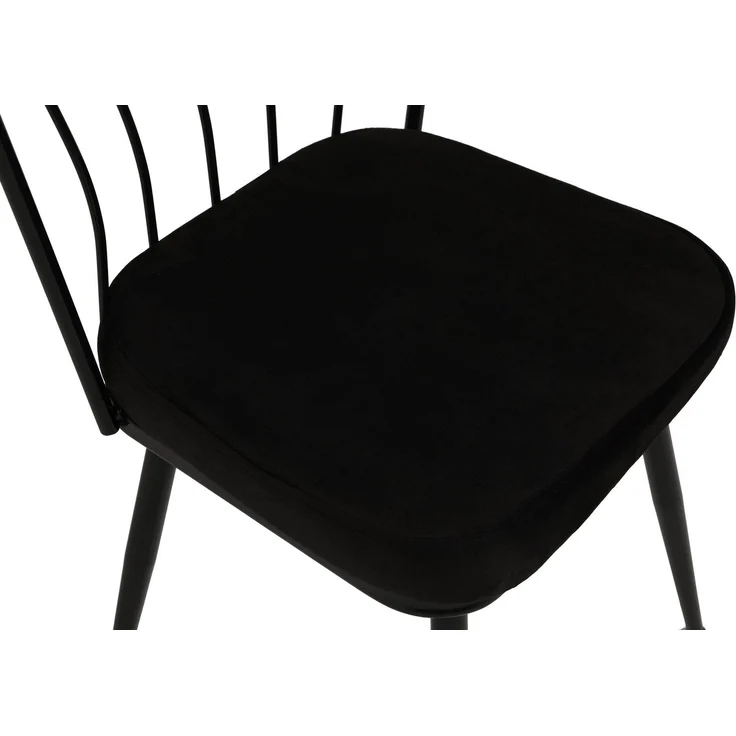 Skye Decor 'Yıldız 943 V4' Stuhlset (4-teilig), Schwarz, 43 x 82 x 42 cm – Bild 4