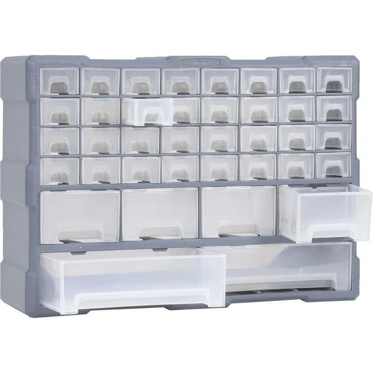 vidaXL Multi-Schubladen-Organizer mit 38 Schubladen 52x16x37,5 cm 147578 – Bild 2
