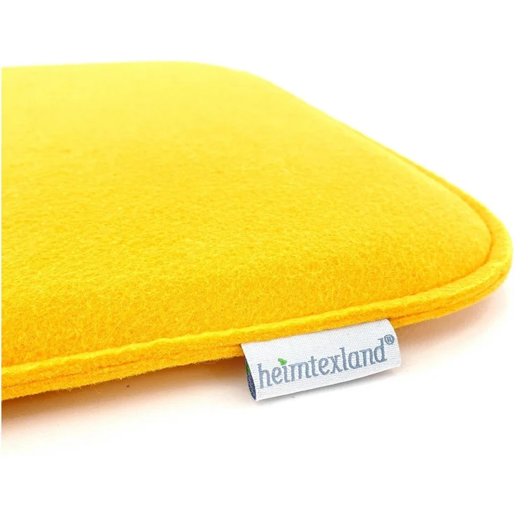 heimtexland Sitzkissen Filz Sitzauflage Stuhlkissen Bankkissen abwaschbar, Filzkissen eckig & rund I Indoor Outdoor I bequem & robust – Bild 2