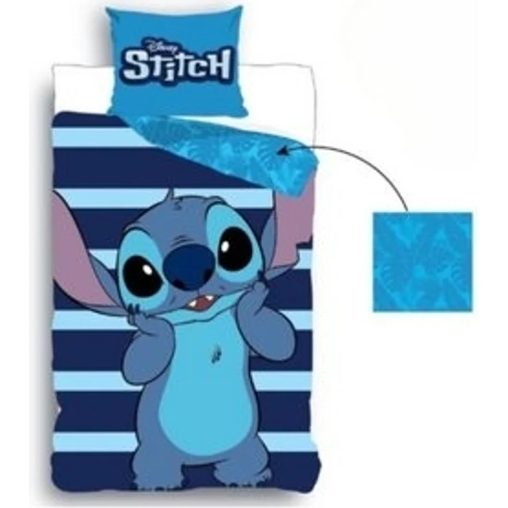 Lilo & Stitch Bettwäsche für kleine Fans – Blaues Design Wendebettwäsche 140x200 cm – Bild 4