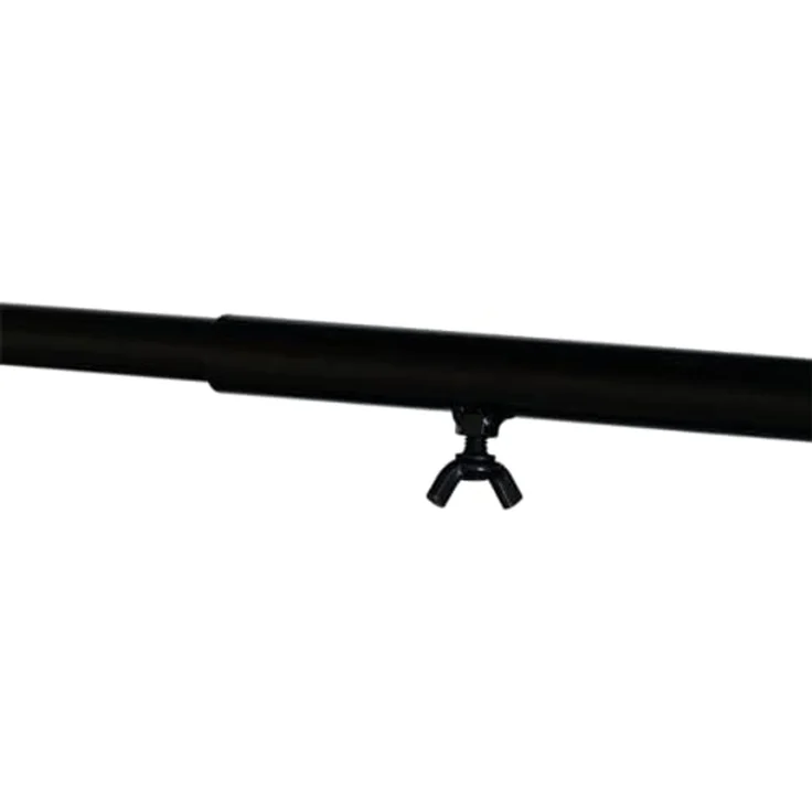 Tisch Deko Stange Klemme Gestell Metall schwarz ausziehbar Tafel 115,5-210 cm – Bild 6