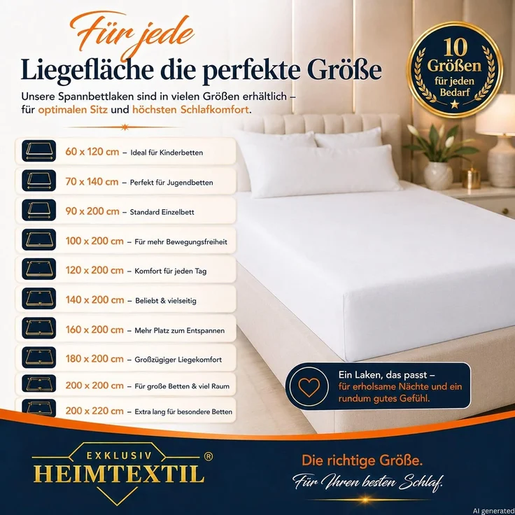 EXKLUSIV HEIMTEXTIL Marke Jersey Spannbettlaken 120 x 200 cm Flieder – Bild 7