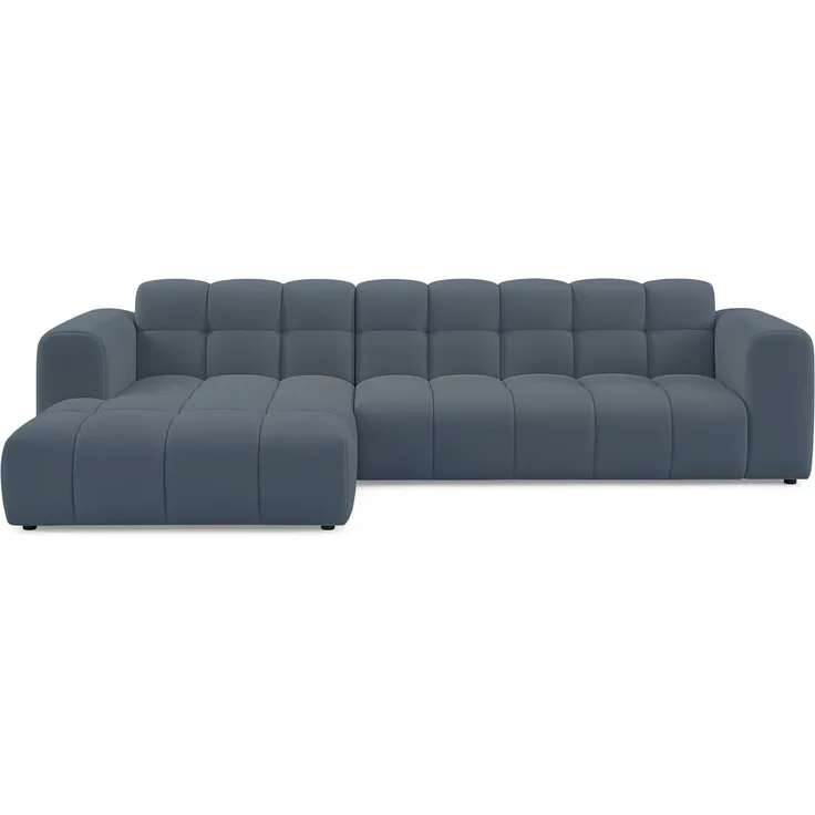 Selsey 'Boloon' Ecksofa L-Form, 3-Sitzer, links, Samt Hellblau, 300 cm