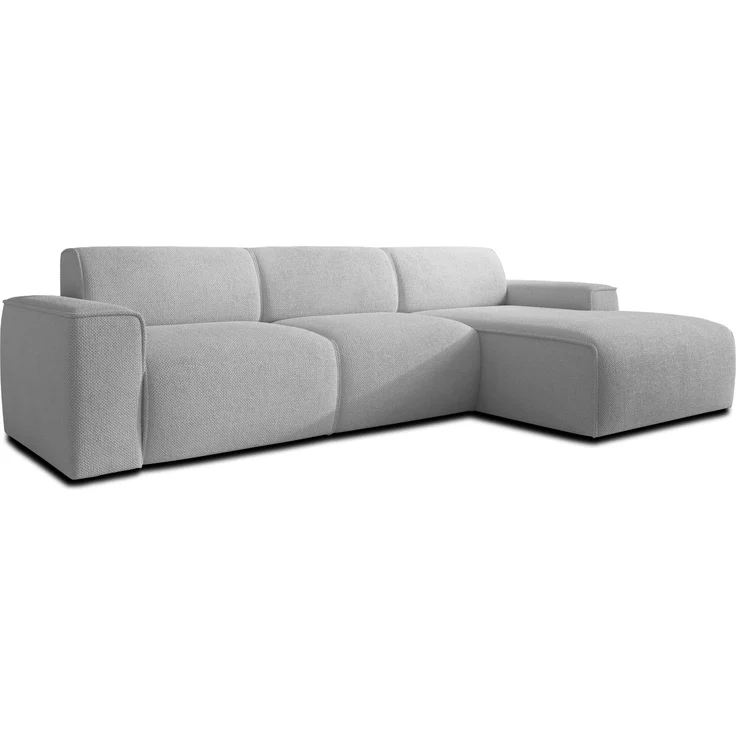 AX LIVING Couch Sofa L Form Didim mini Hellgrau 310 cm breit, stilvoll R – Bild 3