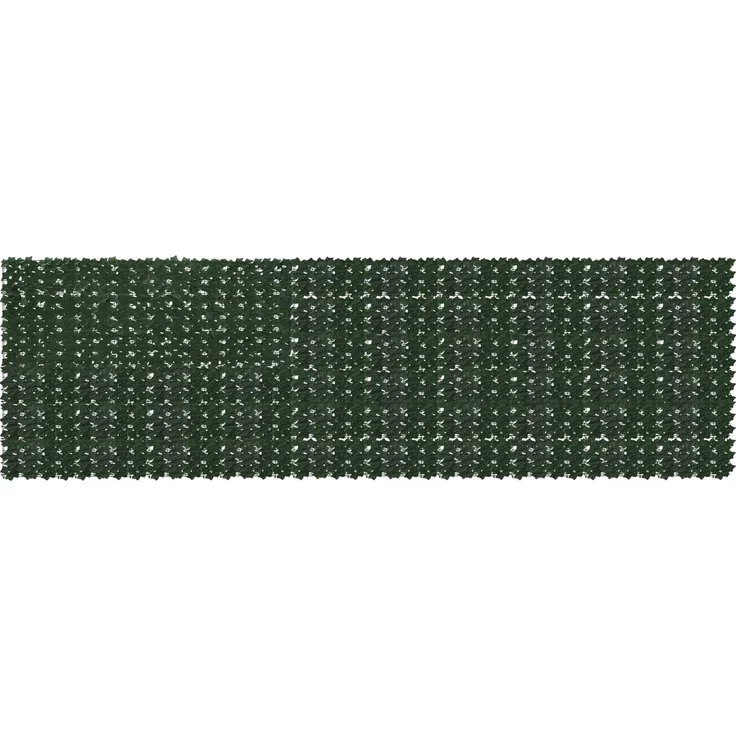vidaXL Balkonsichtschutz mit Blättern Dunkelgrün 500 x 150 cm 42040635 – Bild 1