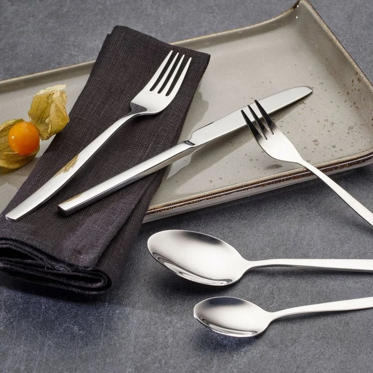 ECHTWERK Besteck-Set EW-BS-3045 Tafelbesteck Positano 30-teilig (30-tlg), 6 Personen, Edelstahl 18/10 – Bild 3