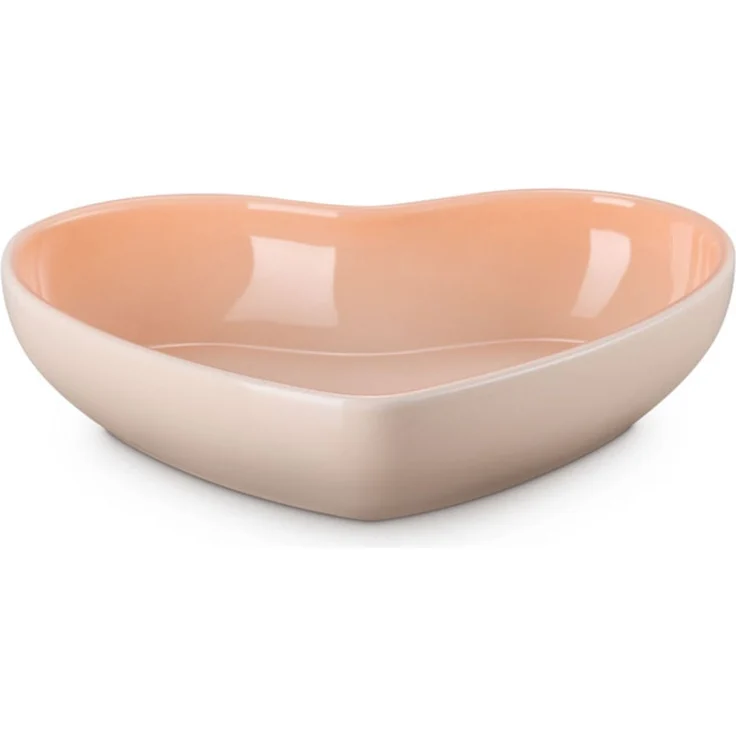 LeCreuset Schüssel in Herzform Steinzeug 20cm | Peche : Peche – Bild 2
