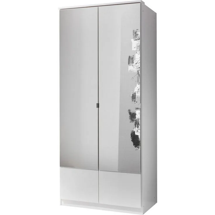 Kleiderschrank IMAGO Schlafzimmerschrank in weiß 90 cm