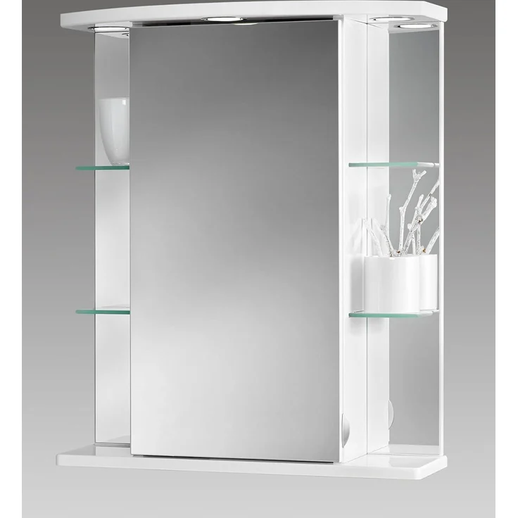 jokey Spiegelschrank Havana LED weiß, 50 cm Breite – Bild 1