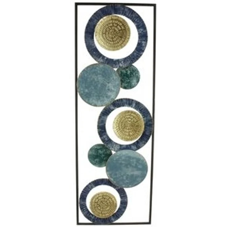 Metalldeko Blue Wohndekoration Deko Tischdeko Wanddeko – Bild 6