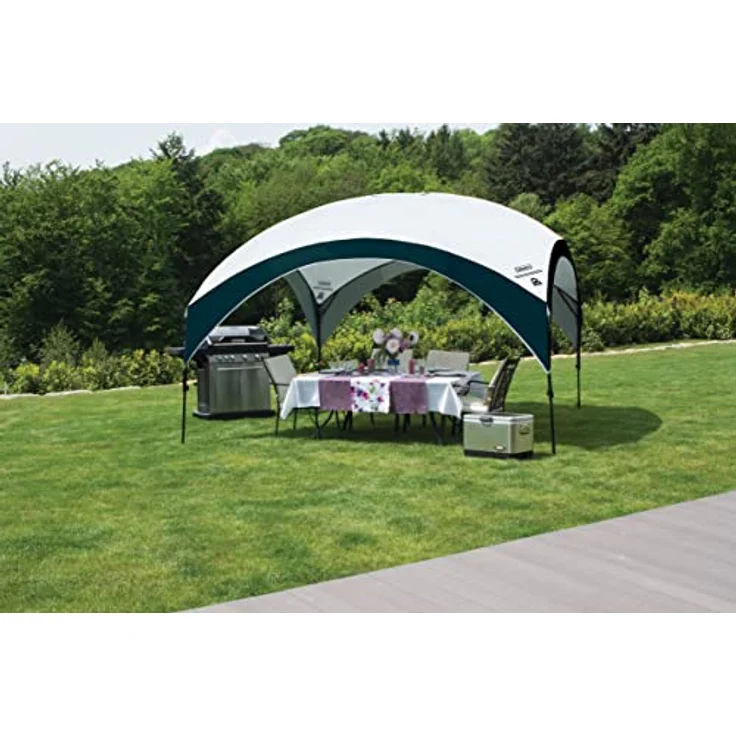 Coleman Fastpitch Shelter XL Pavillon, UVGuard Sonnenschutz mit Lichtschutzfaktor 50, wetterfest und 20,25 m² Schattenfläche – Bild 2