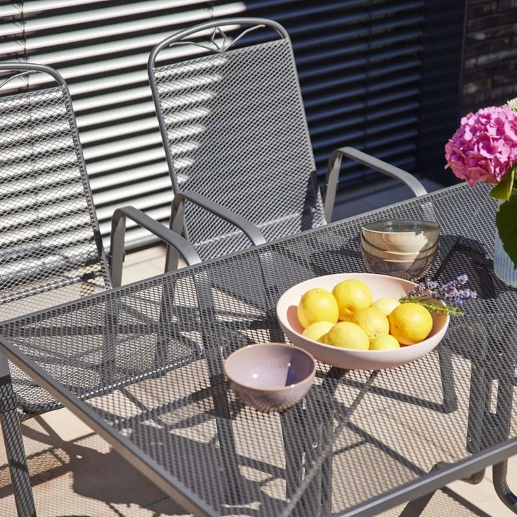 Siena Garden Elda Stapelsessel - Stahl, matt-anthrazit (P23494) – Bild 9