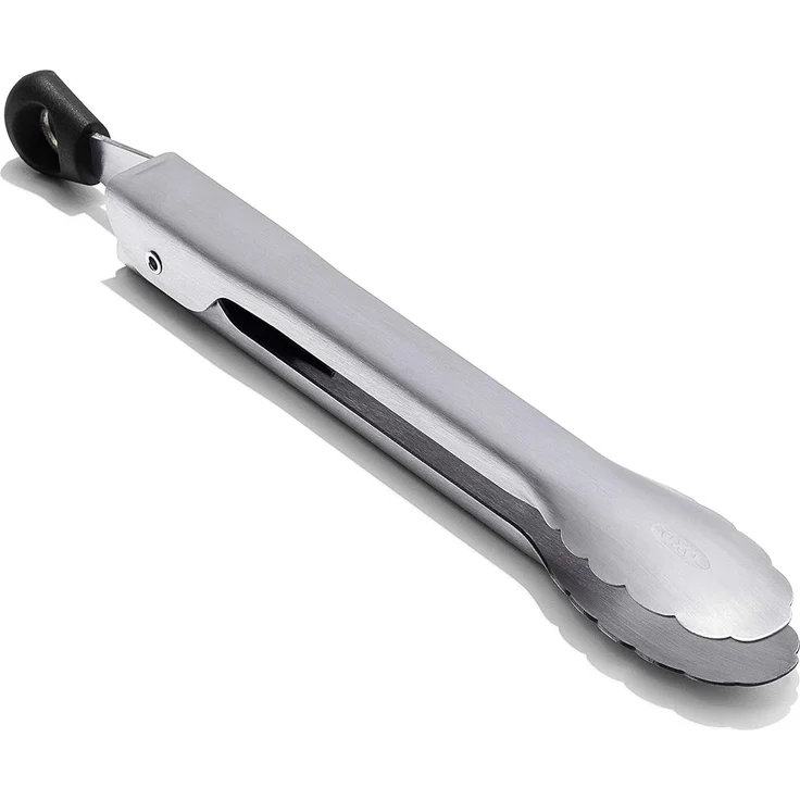 OXO Good Grips Servierzange, Minizange, Edelstahl, 18 cm