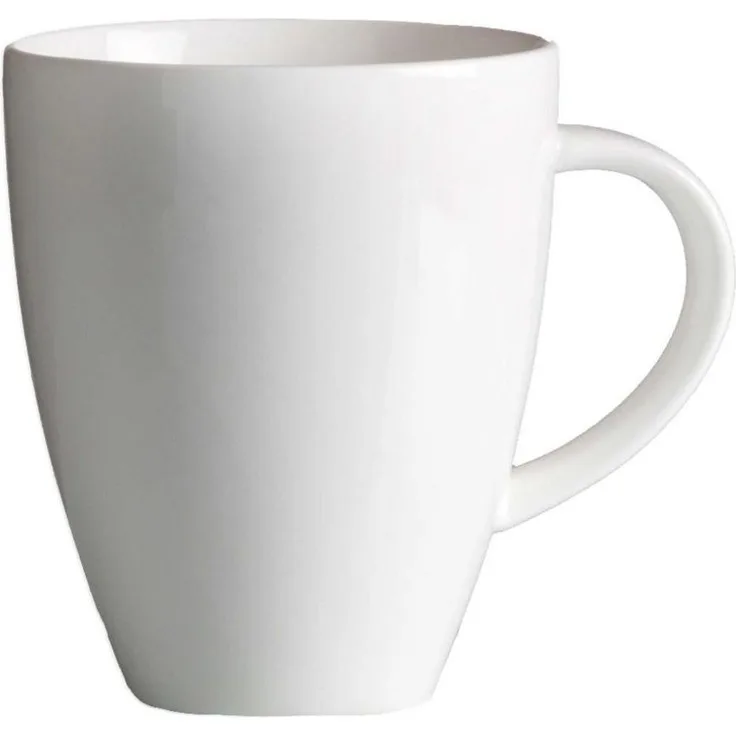 Ritzenhoff & Breker Melodie Kaffeebecher, Kaffee Becher, Tasse, Geschirr, Porzellan, Weiß, 300 ml, 580020