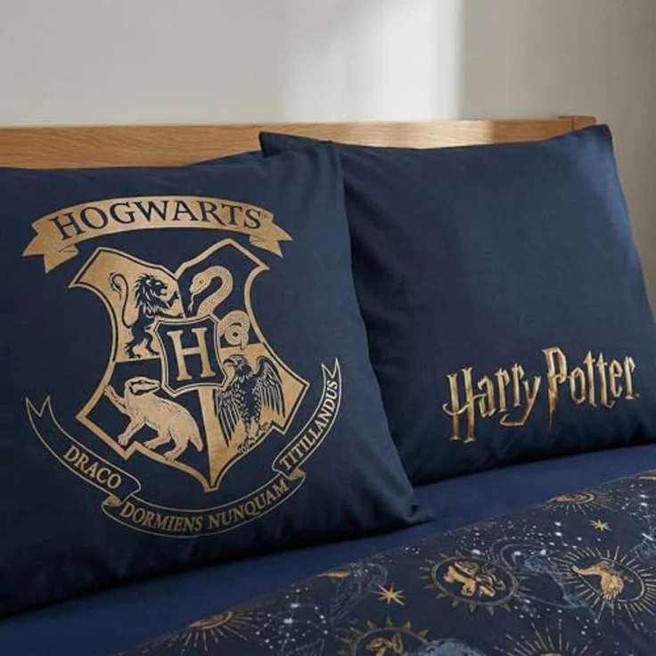 Harry Potter Bettwäsche 240x220 cm + 2 Kissenbezüge 65x65 cm Doppelbett – Bild 3