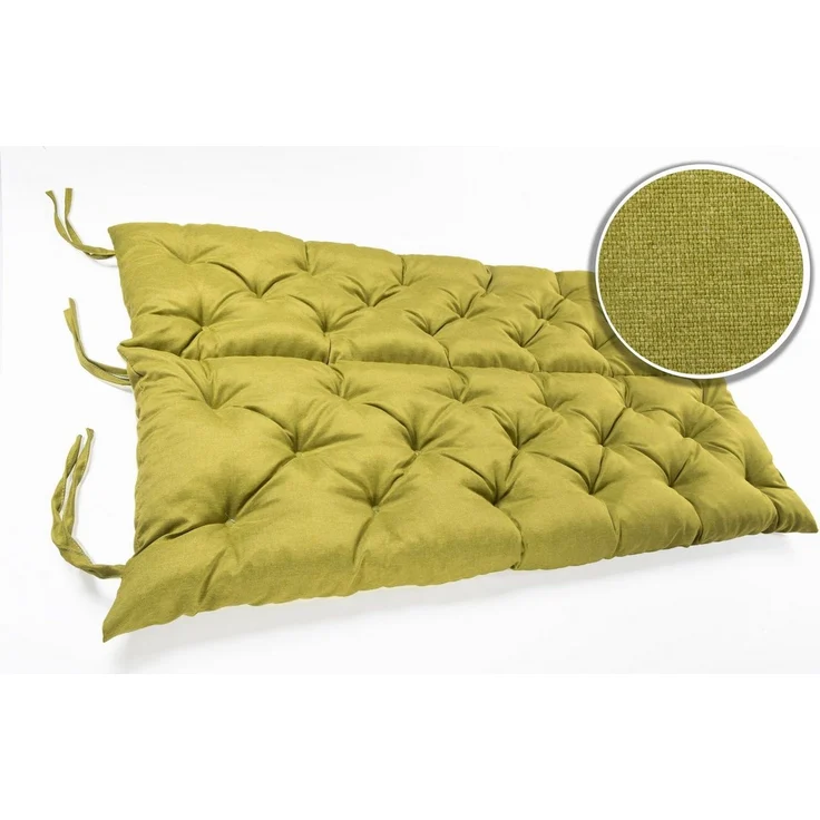 sunnypillow Bankauflage Bankauflage Stuhlkissen viele Farben und Größen zur Auswahl, 140x50x50cm grün – Bild 3
