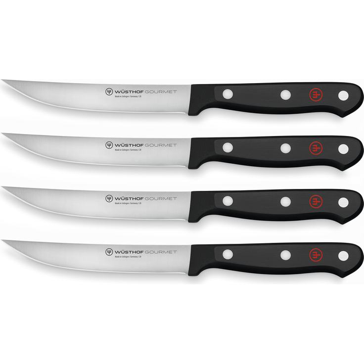 Wüsthof Gourmet Steakmessersatz mit 4 Messern
