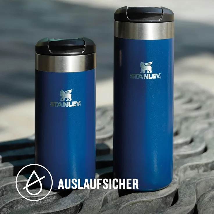 Stanley Isolierbecher The Aerolight Transit mug 0,35l Royal Blue Metallic – Bild 5