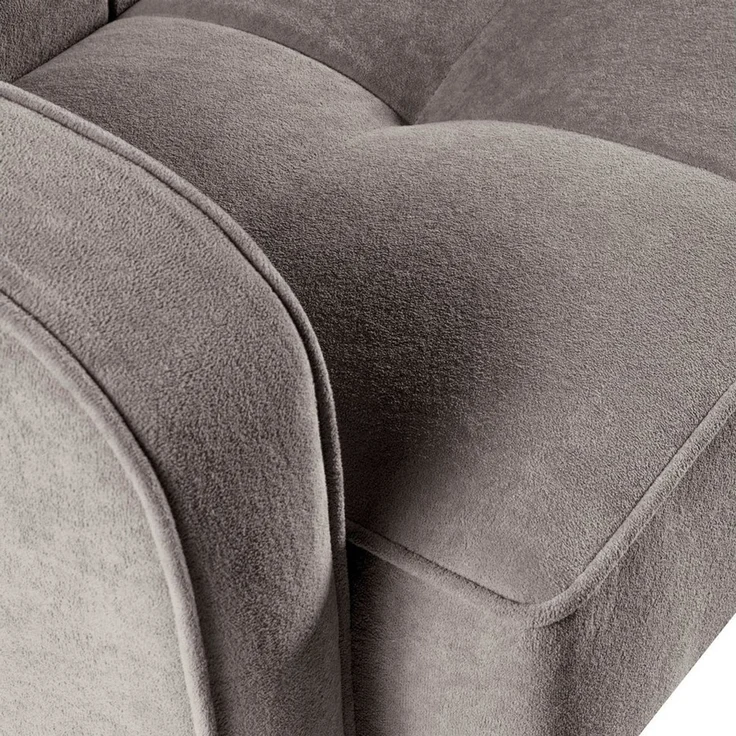 Beautysofa Schlafsofa PAVO 3-Sitzer mit Armlehnen, mit Bettfunktion und Bettkasen – Bild 3