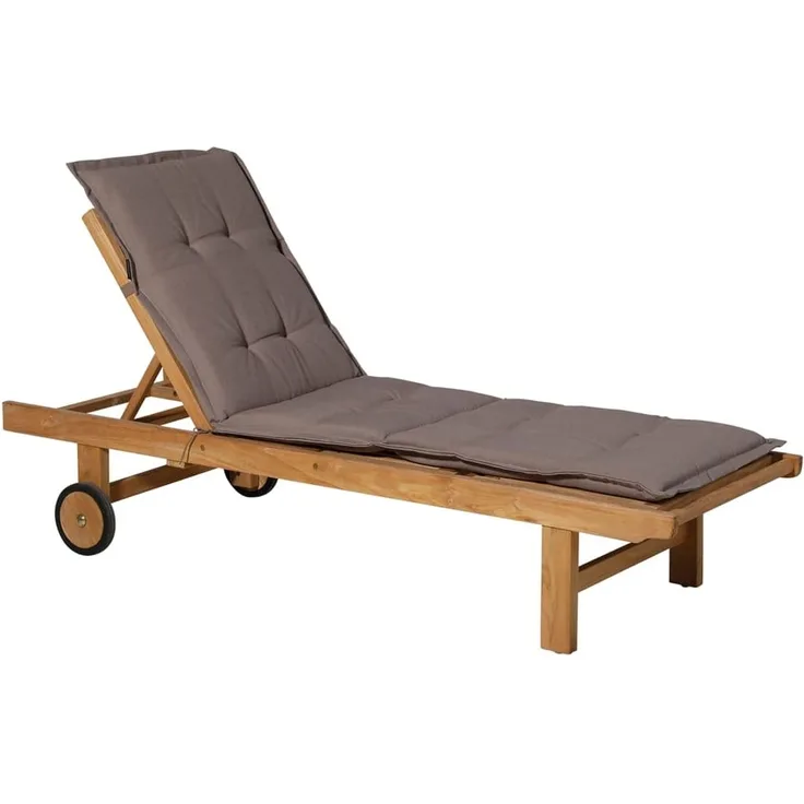 Madison Sonnenliegen-Auflage Panama 200x60 cm Taupe 419555