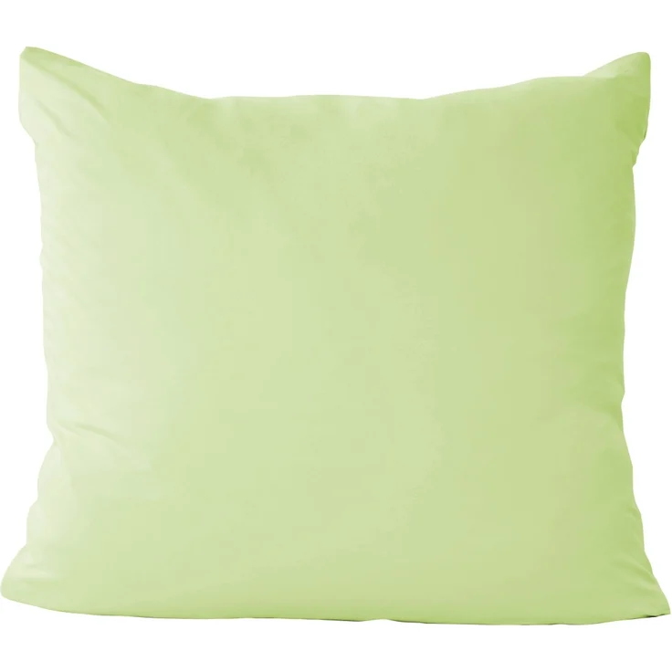 Mako Kissenbezug Feinjersey 80 x 80 cm limone