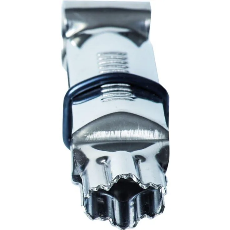 silikomart Wonder Crimp-Zange für Teig (für Tortendekoration), Edelstahl Open Cloud