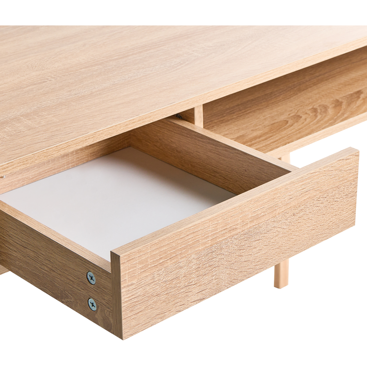 Schreibtisch KOFOTEN Hellbraun 107 cm 48 cm – Bild 7
