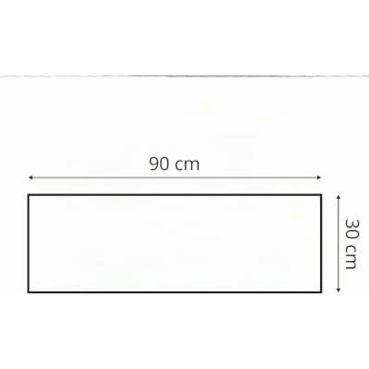 DecoNest Wandkissen, Wandpolsterung, Wanddekoration, Bettkopfteil, 3D-gepolstertes Wandpaneel 90 x 30 cm Türkis – Bild 3