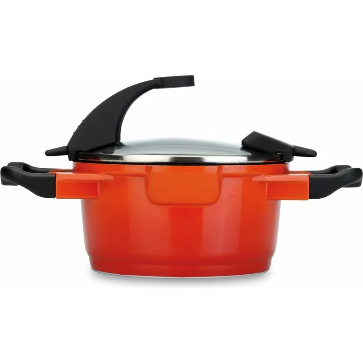 BergHOFF 8500131 Auflaufform, glas, Orange