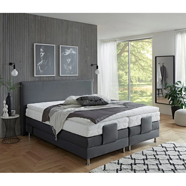 Westfalia Schlafkomfort Boxbett Lissabon wahlweise in den Breiten 160x200cm, 180x200cm & 200x200cm – Bild 1