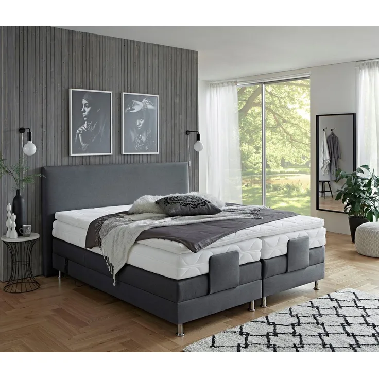 Westfalia Schlafkomfort Boxbett Lissabon wahlweise in den Breiten 160x200cm, 180x200cm & 200x200cm