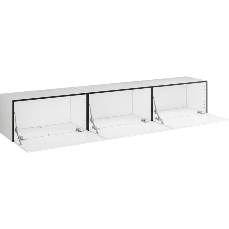 moebel-dich-auf Lowboard VARIANTO 4 (3 tlg, 228 cm breit, 3 St, TV-Schrank bestehend aus 3 Schränken mit Klappe), stehend und hängend – Bild 2