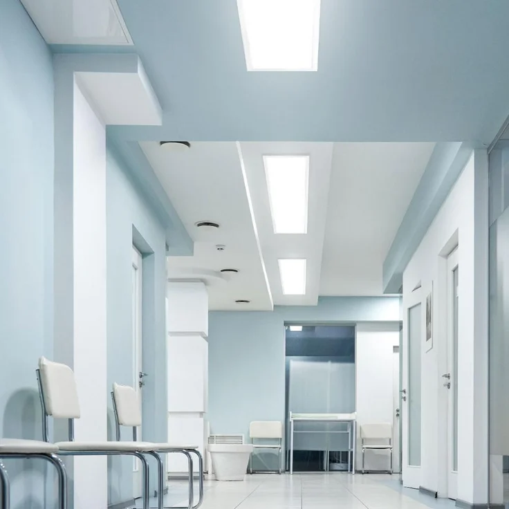 40w LED Panel Deckenleuchte Aufputzpanel Aufbaupanel Aufputz inkl. Alu Aufbaurahmen in weiß Eckig|120x30x4,4 cm|Neutralweiß|4800 Lumen – Bild 6