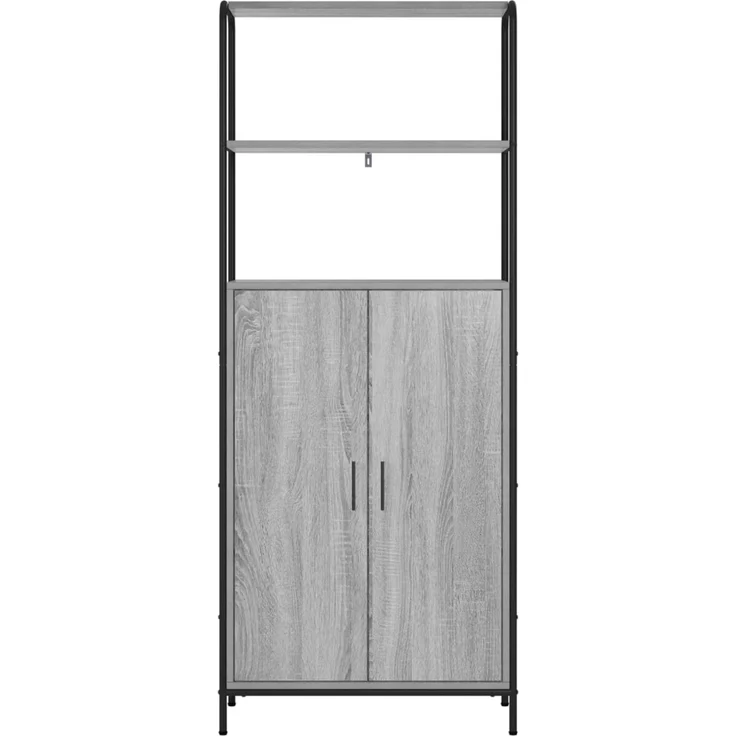 vidaXL Highboard Sonoma-Grau 40 x 33 x 161 cm Holzwerkstoff 8013875 – Bild 4
