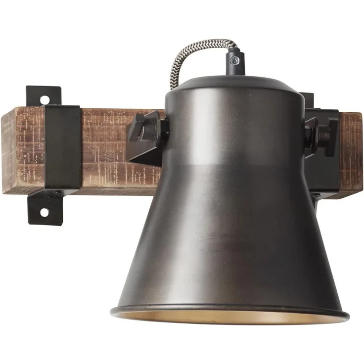 Brilliant Leuchten No. 85810-46 Wandspot Decca 1-flammig E27 schwarz stahl
