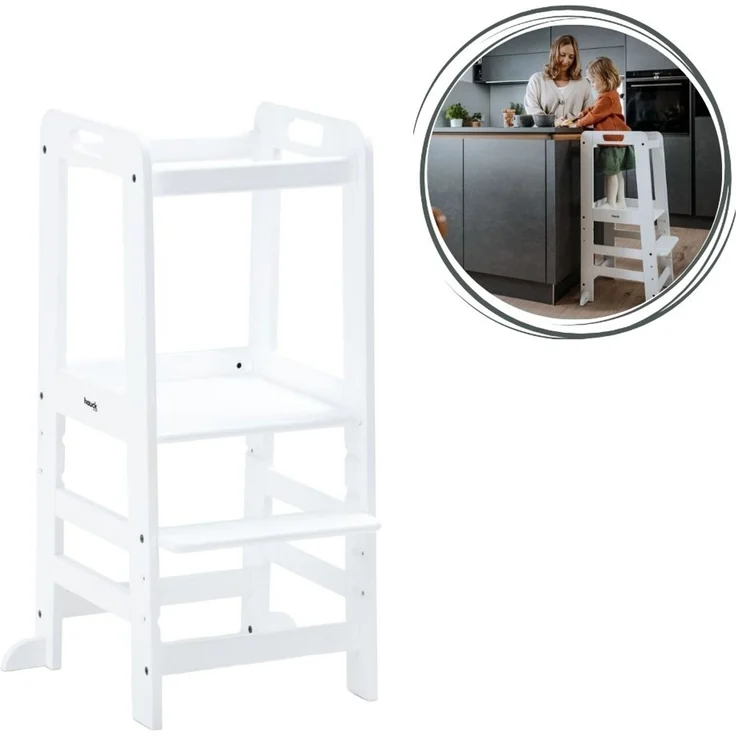 Hauck Learn N Explore / Lernturm / Montessori Lernturm White – Bild 2
