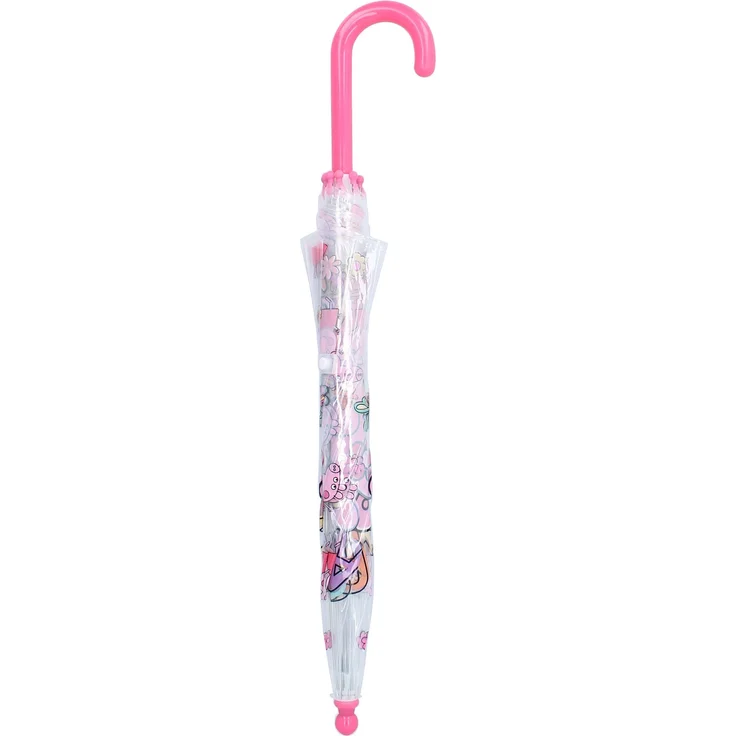 Peppa Pig Schirm Ø 71 cm – Bunter Regenschirm für Kinder mit Peppa Pig Muster – Bild 5