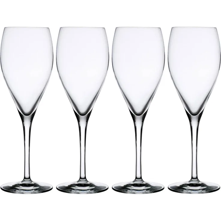 Le Cordon Bleu 4er Set Champagnergläser Kwarx-Glas Sektgläser Flûtes Flöten 26cl