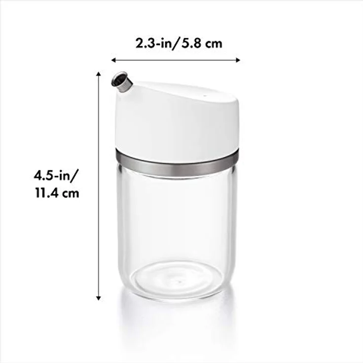 OXO Good Grips Ölspender aus Glas, 150 ml – für präzises Dosieren von Olivenöl – Bild 2