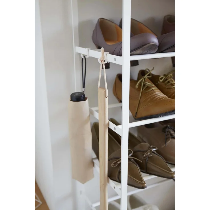 Yamazaki Schuhregal 6 Ebenen – H25 cm - Weiß – Bild 5