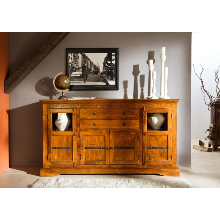 Sideboard Akazie 181x50x100 honig lackiert OXFORD #0453 – Bild 3